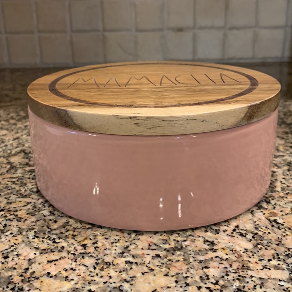 NWT Rae Dunn Ceramic Jewelry Trinket Jar MAMACITA